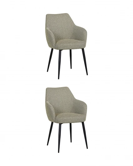 УТ000042536 Стул обеденный Katys оливково-бежевый елочка 2 шт. Stool Group УТ000042536