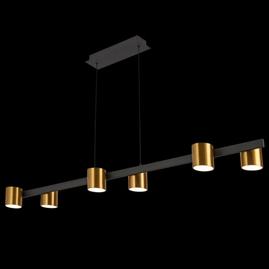 LED LAMPS 81129/6C BRASS BLACK Подвесной светильник Natali Kovaltseva Loft Led LAMPS 81129/6C BRASS BLACK