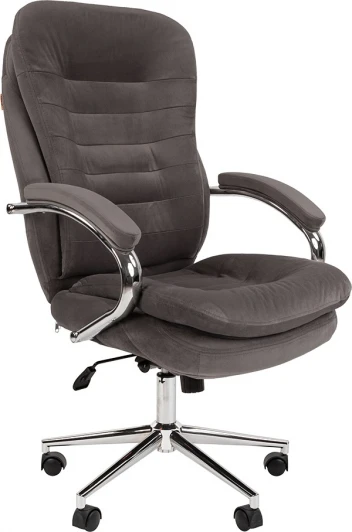 CHAIRMAN HOME 795 Компьютерное кресло CHAIRMAN HOME 795 (Металл,Пластик,Велюр/Серый)