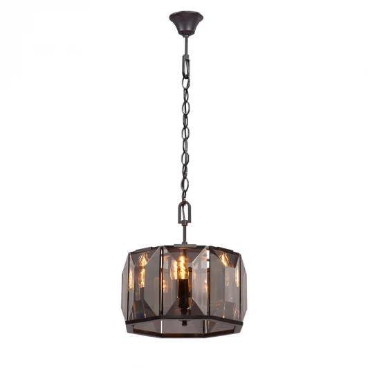 V5216-1/4 Подвесная люстра Vitaluce V5216-1/4 (220V, хрусталь, на цепи, свеча, круглые)