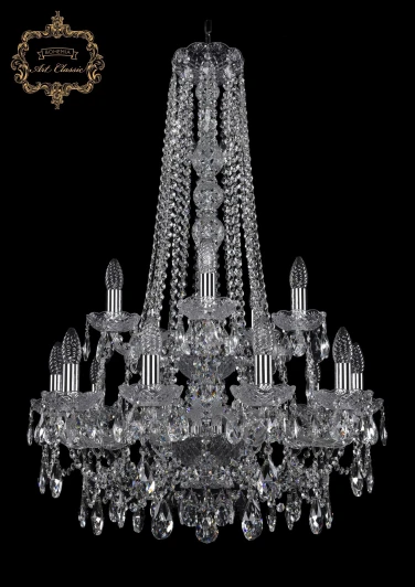 11.25.10+5.220.2d.h-95.Cr.Sp Подвесная люстра Art Classic 11.25 11.25.10+5.220.2d.h-95.Cr.Sp