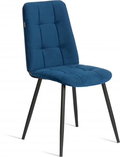 24296 Стул обеденный Asti Tetchair (Велюр/Синий) арт. 24296
