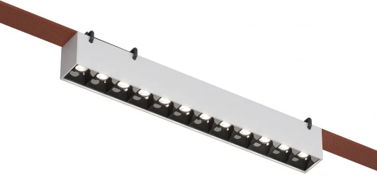 DK5570-WB Трековый светильник Downlight 48V Denkirs Belty Grill DK5570-WB (LED)