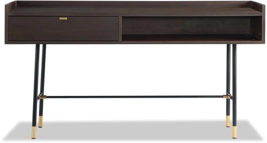 77IP-D916 Компьютерный стол Garda Decor 77IP-D916 (Черный/Венге)
