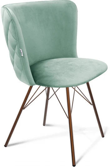 7225193705 Стул SHT-ST36-3/S37 нежная мята/медный металлик Sheffilton 7225193705