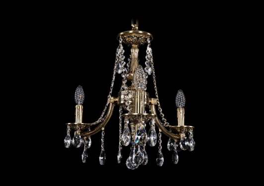 1771/3/150/A/GB Подвесная люстра Bohemia 1771 1771/3/150/A/GB