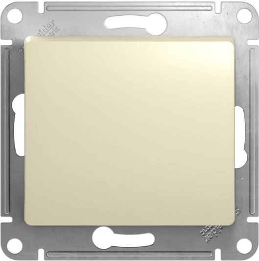 GSL000215 Выключатель встраиваемый одноклавишный (бежевый) Systeme Electric GSL000215