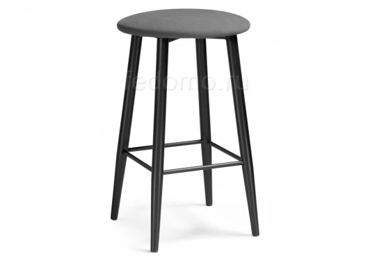 469981 Полубарный стул Woodville Гангток катания графит / черный матовый 469981