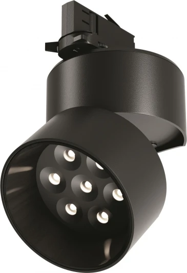 TR199-3-15W4K-M-B Трековый светильник трехфазный 15W 220V Maytoni Alfa TR199-3-15W4K-M-B (LED, круглые)