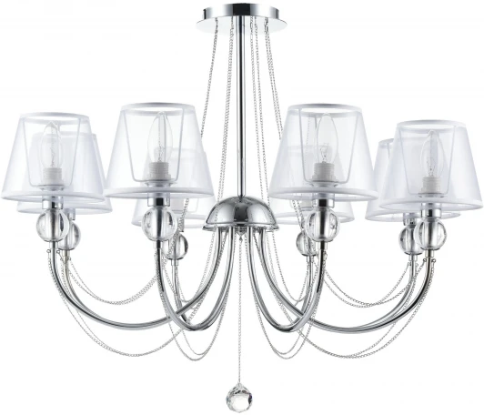 FR5661-PL-08-CH Потолочная люстра Freya Beverly FR5661-PL-08-CH