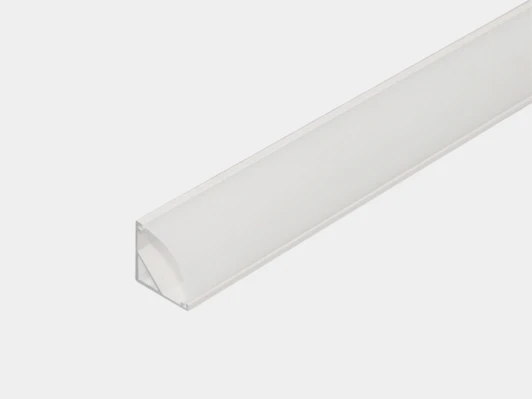 SWG SF-1616-WH Алюминиевый профиль угловой для однорядной ленты с экраном 2м SWG SF-1616-WH
