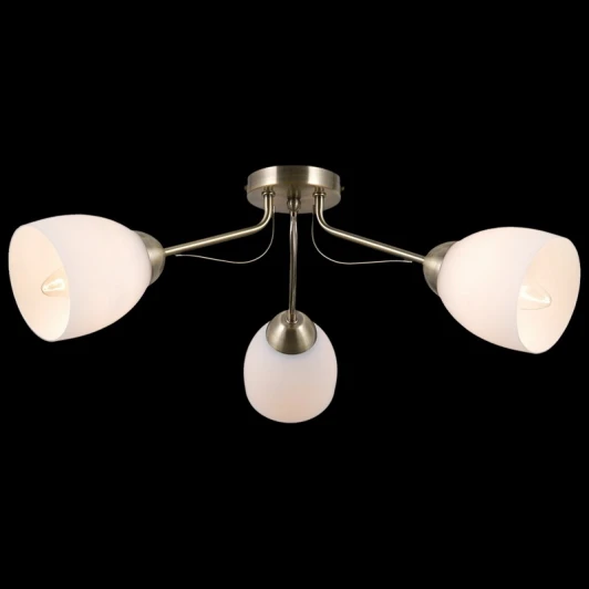 IL0333-3CSQ-79 AB Потолочная люстра ILLUMICO IL0333-3CSQ-79 AB