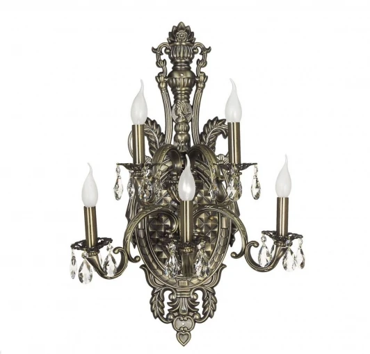 Lido E 2.1.5.600 A Бра Dio D'Arte Lido E 2.1.5.600 A (220V, подвески, подсвечник, свеча)