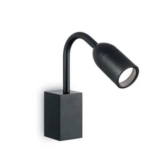 Loop AP1 Nero Настенный светильник уличный Ideal Lux Loop AP1 Nero