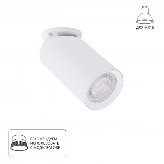 A3213PL-1WH Спот Arte Lamp Nodo A3213PL-1WH (220V, круглые)
