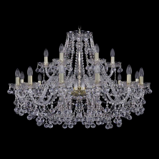 1409/12+6/360 G Подвесная люстра Bohemia 1409 1409/12+6/360/G