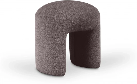 825272 Пуф Shaggy ОГОГО (арт.825272), (Букле,Ткань/Серый)