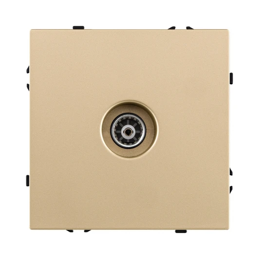 EC-021GD Розетка спутниковая SAT золотой Kollinger Eclipse EC-021GD