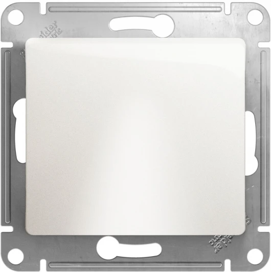 GSL000699 Вывод кабеля встраиваемый (перламутровый) Systeme Electric Glossa GSL000699