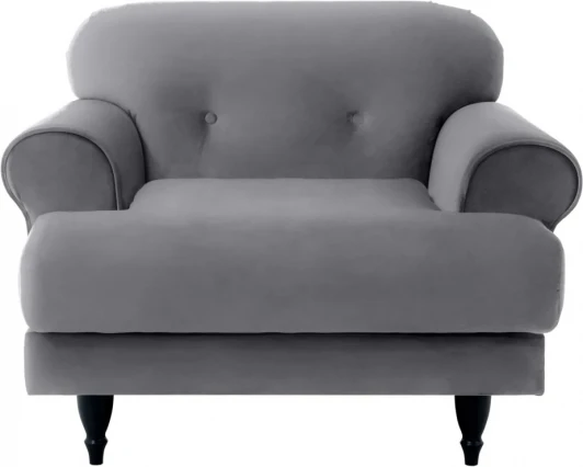 339445 Кресло Italia ОГОГО (арт.339445), (Ткань/Серый)