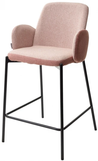 628M03418 Полубарный стул M-City NYX (H=65cm) VF109 розовый / VF110 брусничный