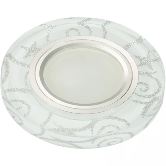 DLS-L202 GU5.3 CHROME/WHITE Встраиваемый точечный светильник Fametto Luciole DLS-L202 GU5.3 CHROME/WHITE (220V, круглые)