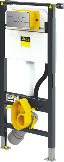 792862 Система инсталляции для унитазов Viega Prevista 8522.10 с кнопкой смыва