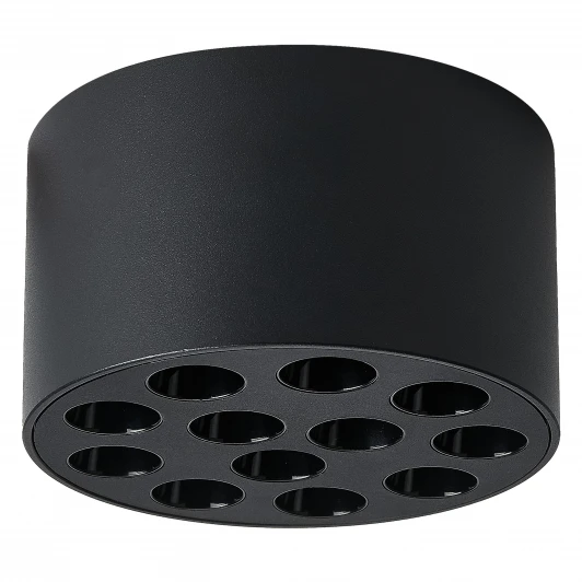 080947 Светильник потолочный Lightstar Guarda 080947 9W 750LM 4000K черный