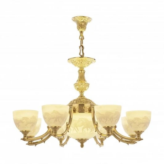 72211P/8/210 G P1 U Horse Подвесная люстра Bohemia 7221 72211P/8/210 G P1 U Horse