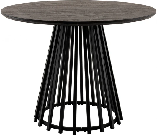 УТ000041367 Стол обеденный Stool Group Daphne 100*75 см темное дерево арт.УТ000041367