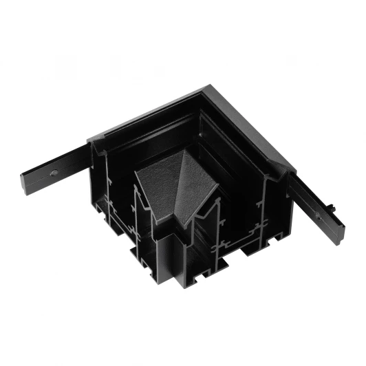 054168 Коннектор угловой MAG-ORIENT-CON-2653-STR-G-L90 (BK) (Arlight, IP20 Металл) 054168