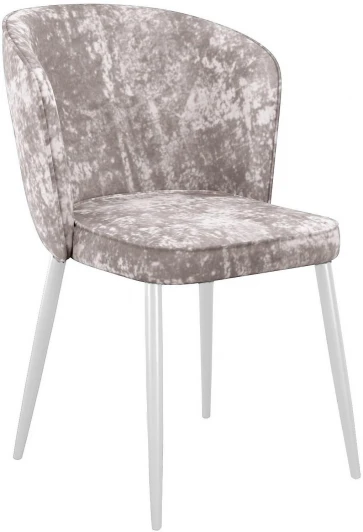 00-00073758 Стул DikLine 347 M02 бежевый, ножки белые арт.00-00073758