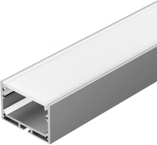 020465 Профиль с экраном SL-LINE-4932-2500 ANOD+OPAL (Алюминий) 020465 Arlight SL-LINE