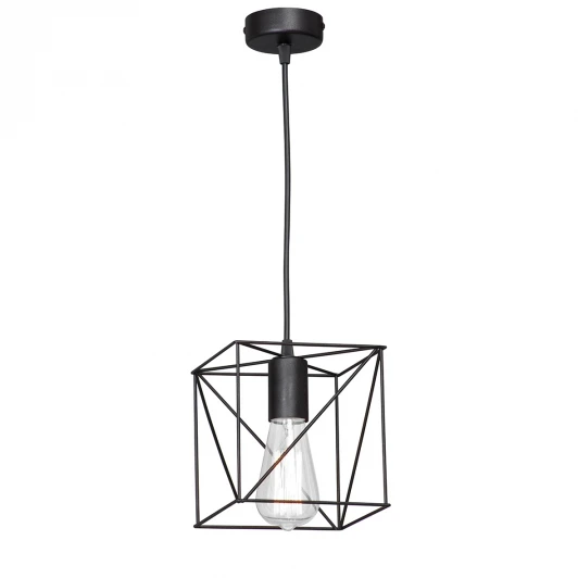 V4177-1/1S Подвесной светильник Vitaluce V4177-1/1S (220V, на проводе, куб)