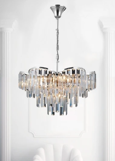 LH0065/8H-CR-CL Подвесная люстра Lumien Hall Julen LH0065/8H-CR-CL