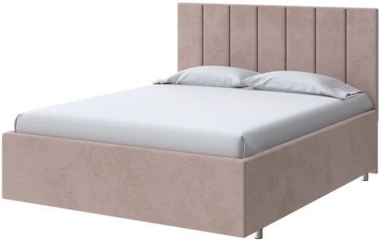 2022894 PROxSON Кровать Modern Large (Ткань: Велюр Teddy Шоколадный бисквит) 80x190