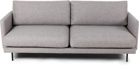 882793 Диван ОГОГО Ricadi трёхместный (Ткань,Рогожка/Серый)