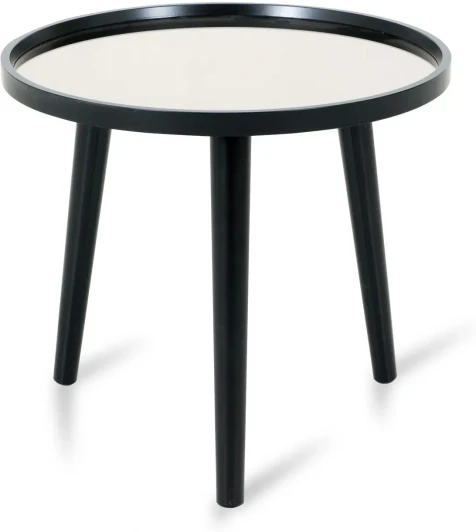 570412 Стол журнальный Focus 500 ОГОГО (арт.570412), (МДФ,Зеркало/Серый,Черный)