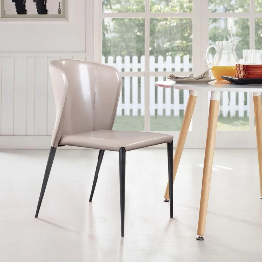 2000000000046 Стул Albert, кожа капучино Top Concept ALBERT 2000000000046