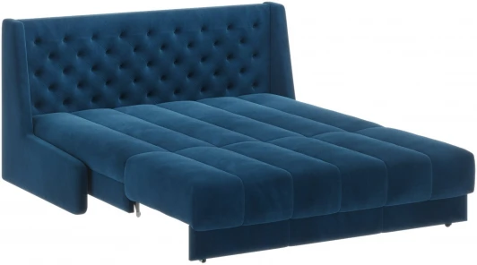 AAA41366005 РИЧМОНД Кровать-диван прямой синий, 140 D1 furniture арт.AAA41366005