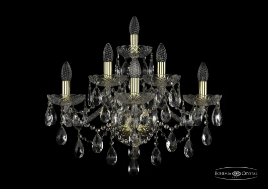 1415B/3+2+1/220/XL/G Бра Bohemia 1415 1415B/3+2+1/220/XL/G