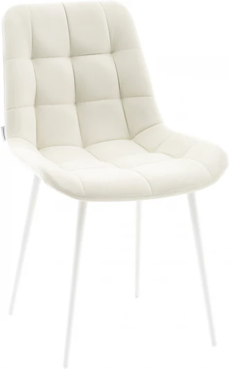 УТ000041306 Стул Stool Group Флекс N светло-бежевый белые ножки арт.УТ000041306