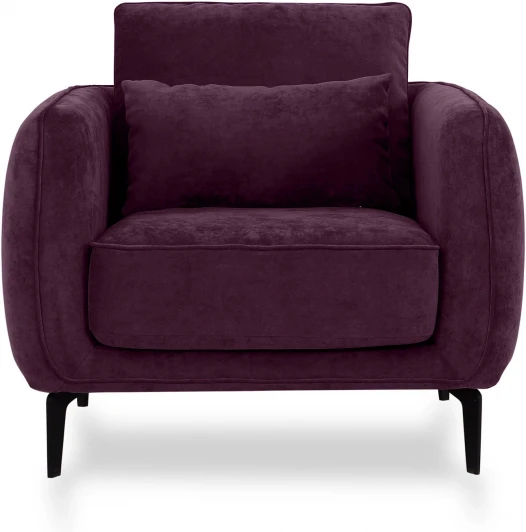 659889 Кресло Amsterdam ОГОГО (арт.659889), (Микрофибра/Фиолетовый)