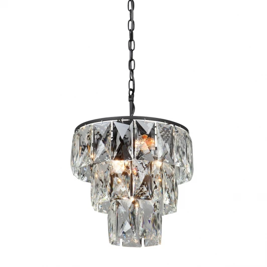 V5262-1/6+1 Подвесная люстра Vitaluce V5262-1/6+1 (220V, хрусталь, на цепи, круглые)
