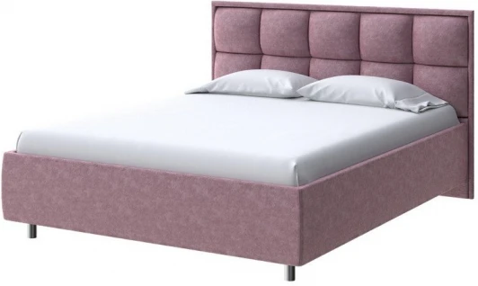 2014899 PROxSON Кровать Chessy без основания (Ткань: Велюр Gratta 6 Ягодный мусс) 120x200