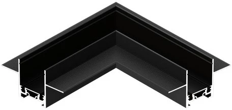 APL.0182.00.04 Соединитель угловой плоский встраиваемый Aployt Magnetic track 48 APL.0182.00.04