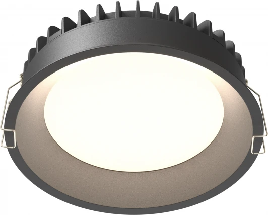 DL055-24W3-4-6K-B Встраиваемый светильник 24W Maytoni Okno DL055-24W3-4-6K-B (LED, 220V, круглые, IP44)