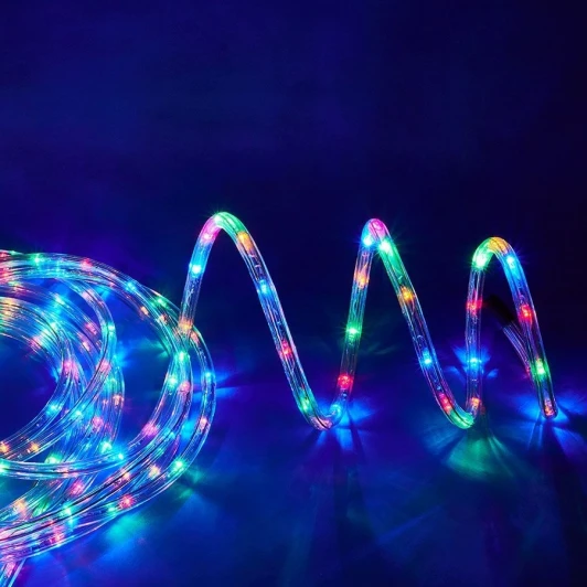 ULD-D50 8M/С08 IP44 MULTI Гирлянда светодиодная Дюралайт. 8м. С контроллером. Разноцветный свет. ULD ULD-D50 8M/С08 IP44 MULTI