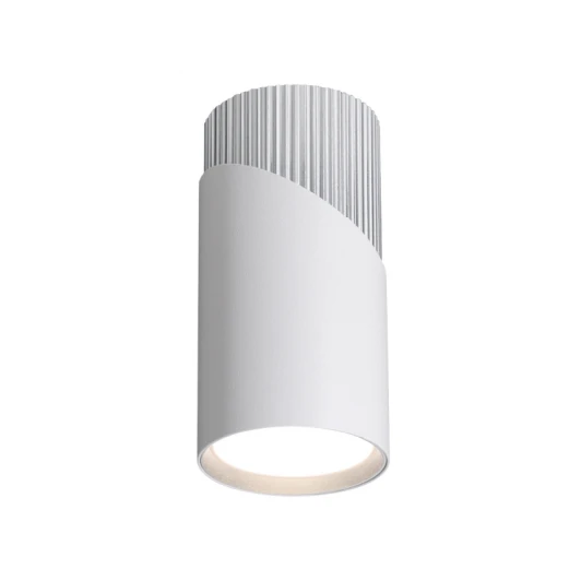 WSL-GU10/06WCH Точечный светильник накладной Wolta WSL-GU10/06WCH под лампу GU10 Белый / Хром DOLCE