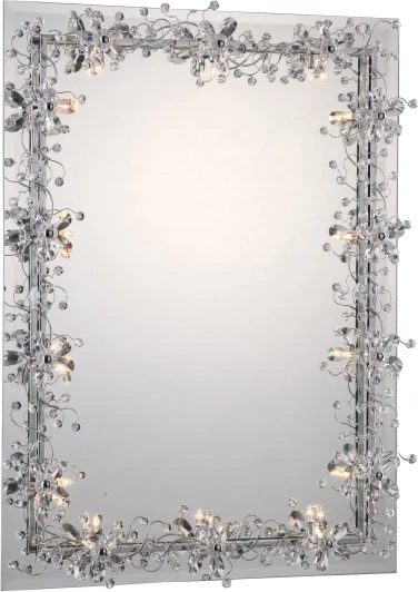 06 2325 0181 14 chrome+white crystal Asfour Зеркало с подсветкой N-Light 62325 06 2325 0181 14 chrome+white crystal Asfour